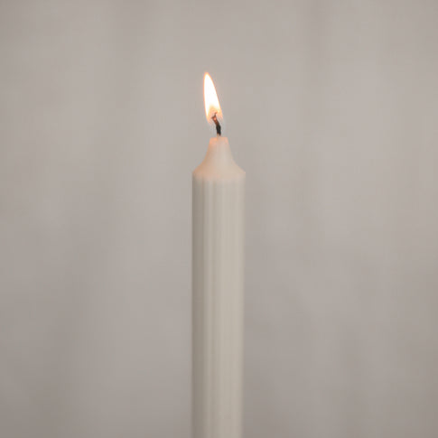 Stabkerzen weiß im 4er Set | Eulenschnitt 