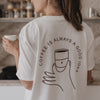 T-shirt café