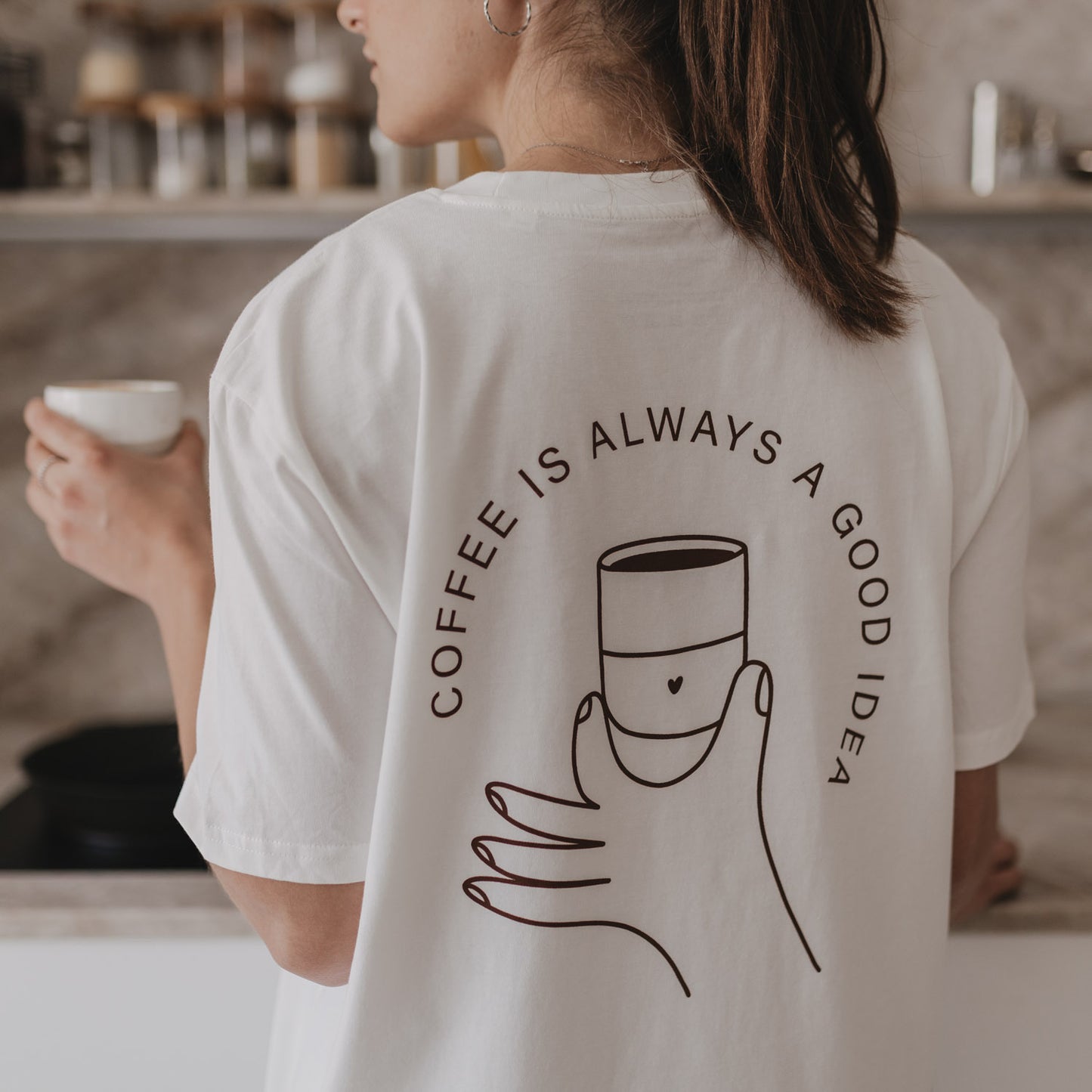T-shirt café