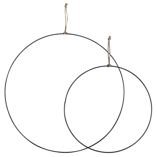 Corona metallica set da 2 pezzi