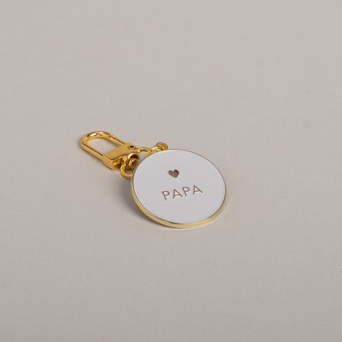 Schlüsselanhänger Papa | Eulenschnitt 