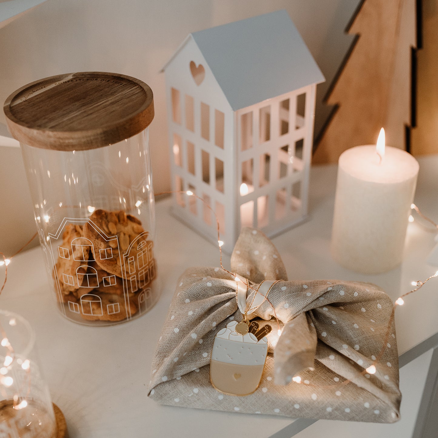 Gobelet de décoration d'arbre