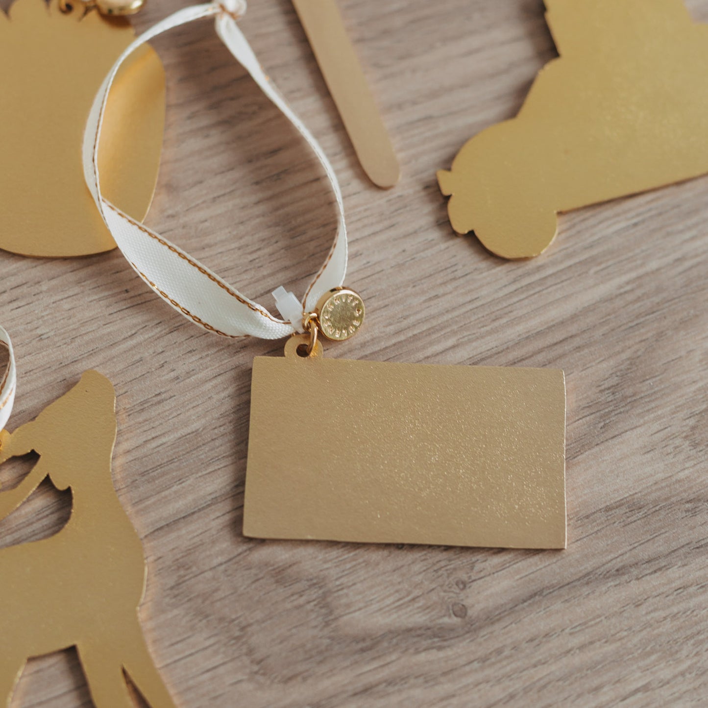 Baumschmuck Weihnachtsbrief Rückseite | Eulenschnitt 