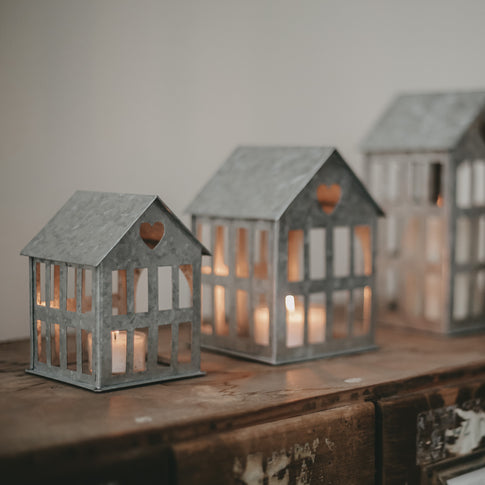 Metallhaus mini silber | Eulenschnitt 