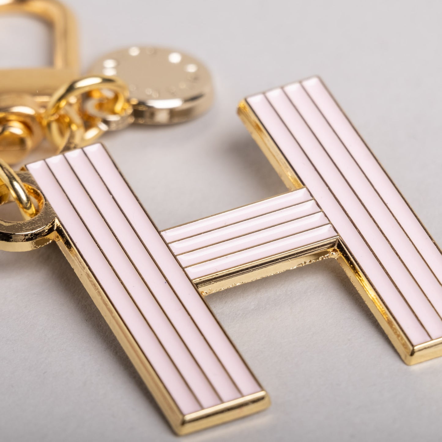 ABC Schlüsselanhänger rosa