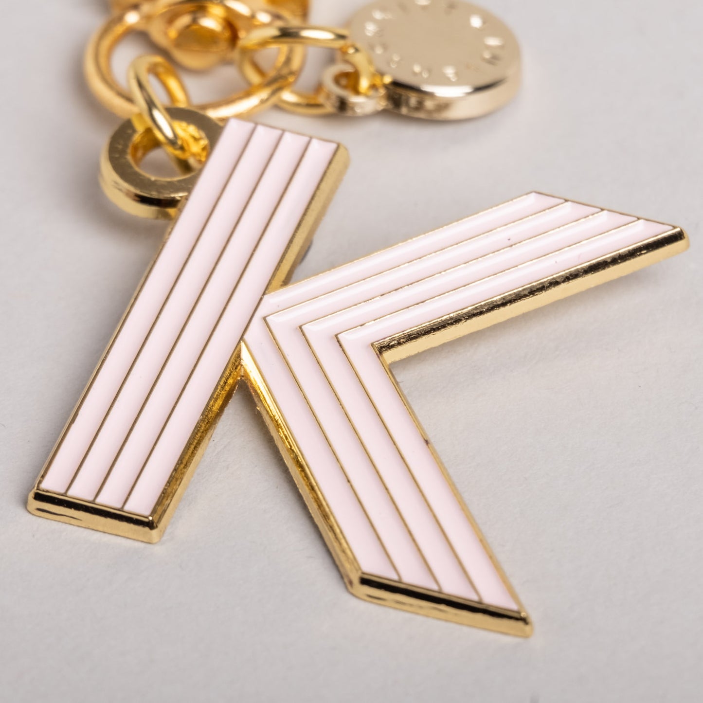 ABC Schlüsselanhänger rosa