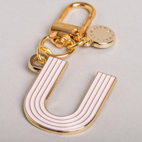 ABC Schlüsselanhänger rosa