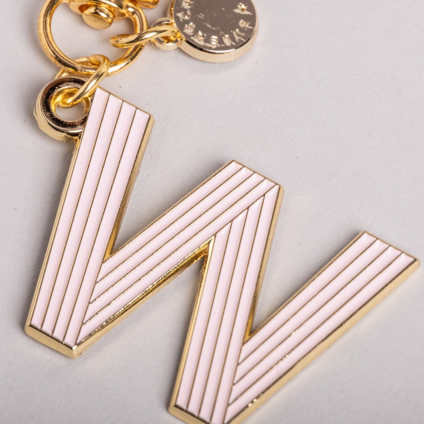 ABC Schlüsselanhänger rosa