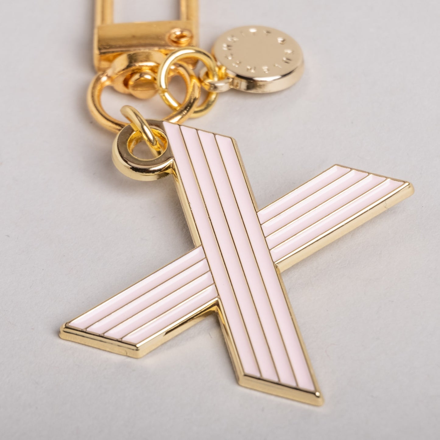 ABC Schlüsselanhänger rosa