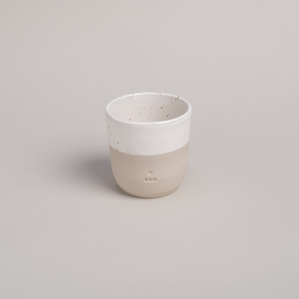 Steingut Becher Bro | Eulenschnitt 