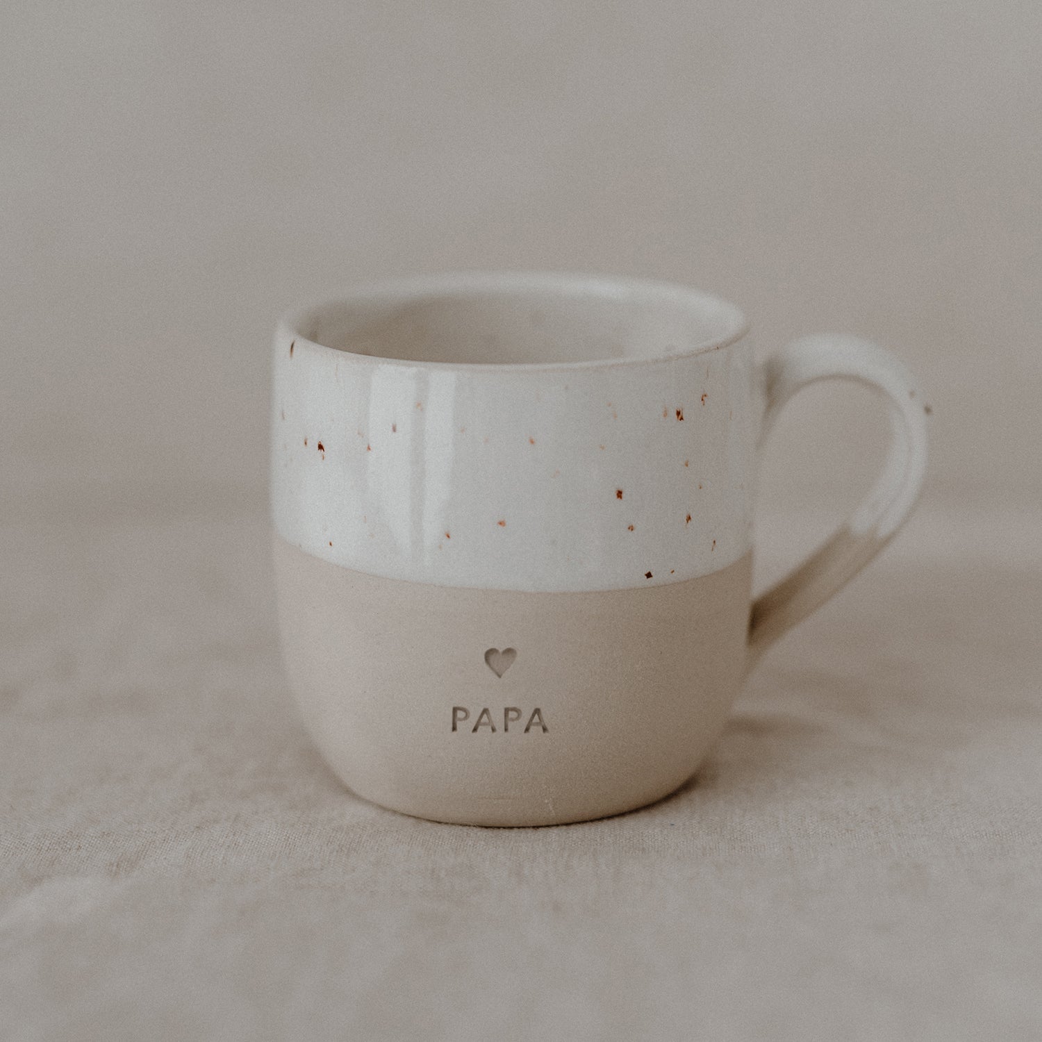 Kleine Cappuccino Tasse Papa