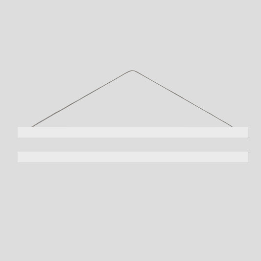 Posterleiste Weiß A4