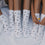 Weiße Socken mit schwarzen Herzen im Familienlook von Eulenschnitt