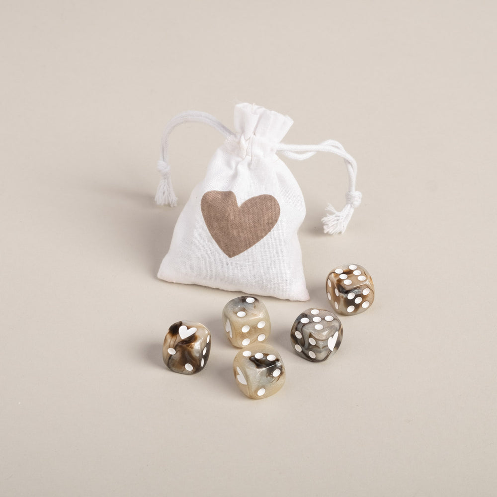 Würfelset Braun | Eulenschnitt 