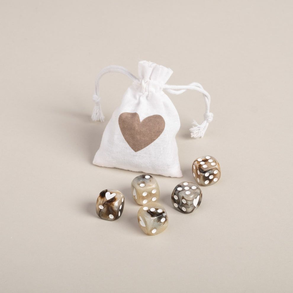 Würfelset Braun | Eulenschnitt 