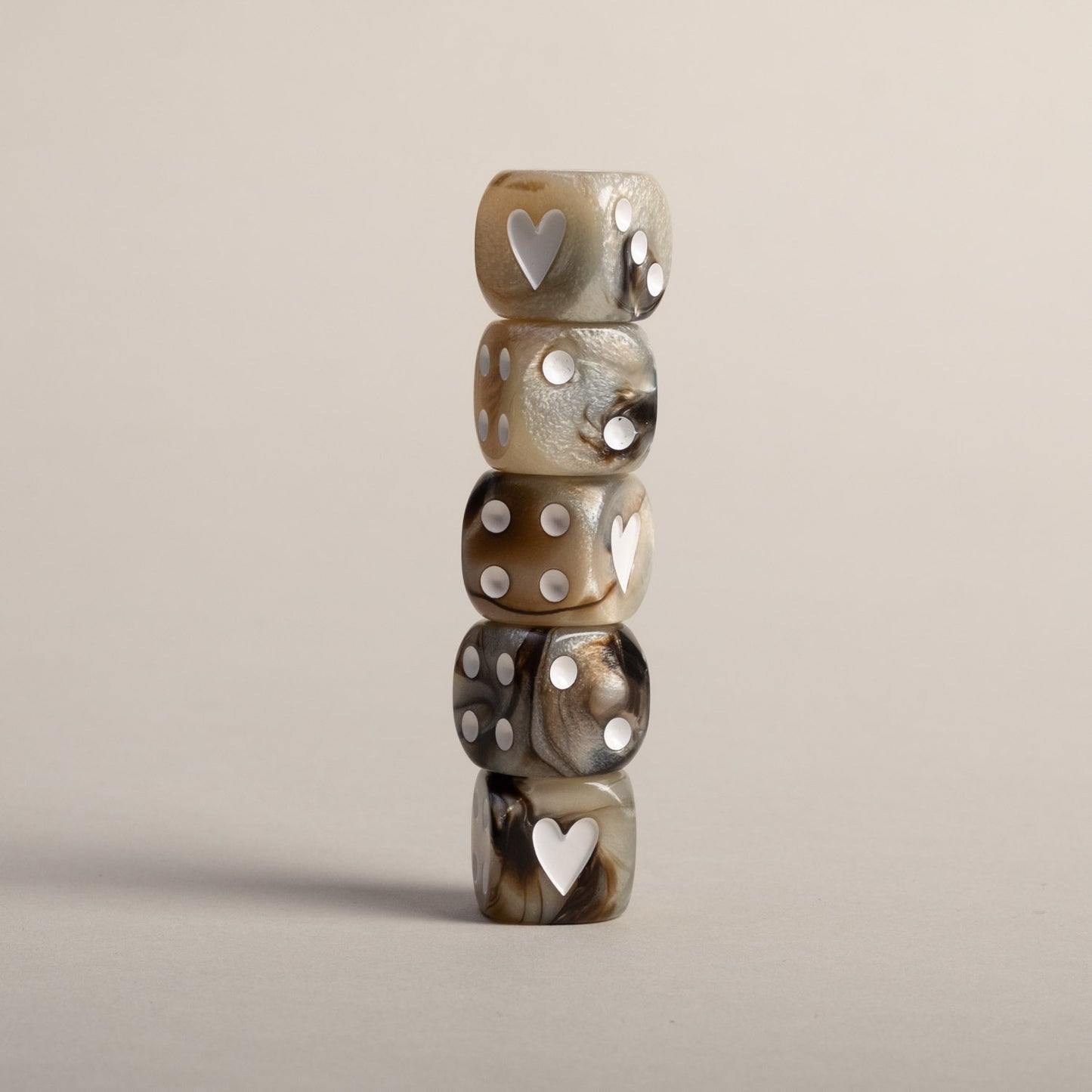 Würfelset Braun | Eulenschnitt 