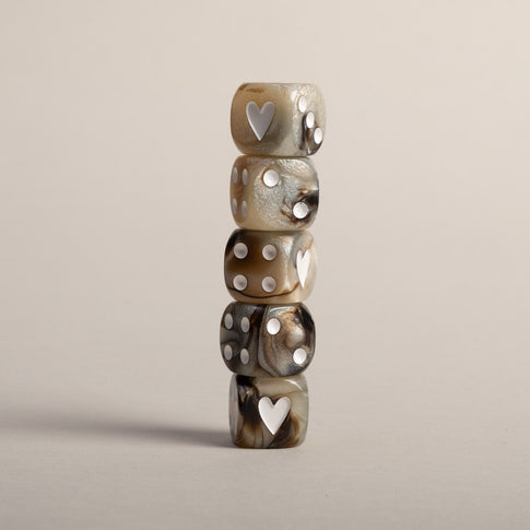 Würfelset Braun | Eulenschnitt 