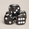 Würfelset Schwarz | Eulenschnitt 