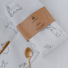 Serviettes en lin lapin lot de 4