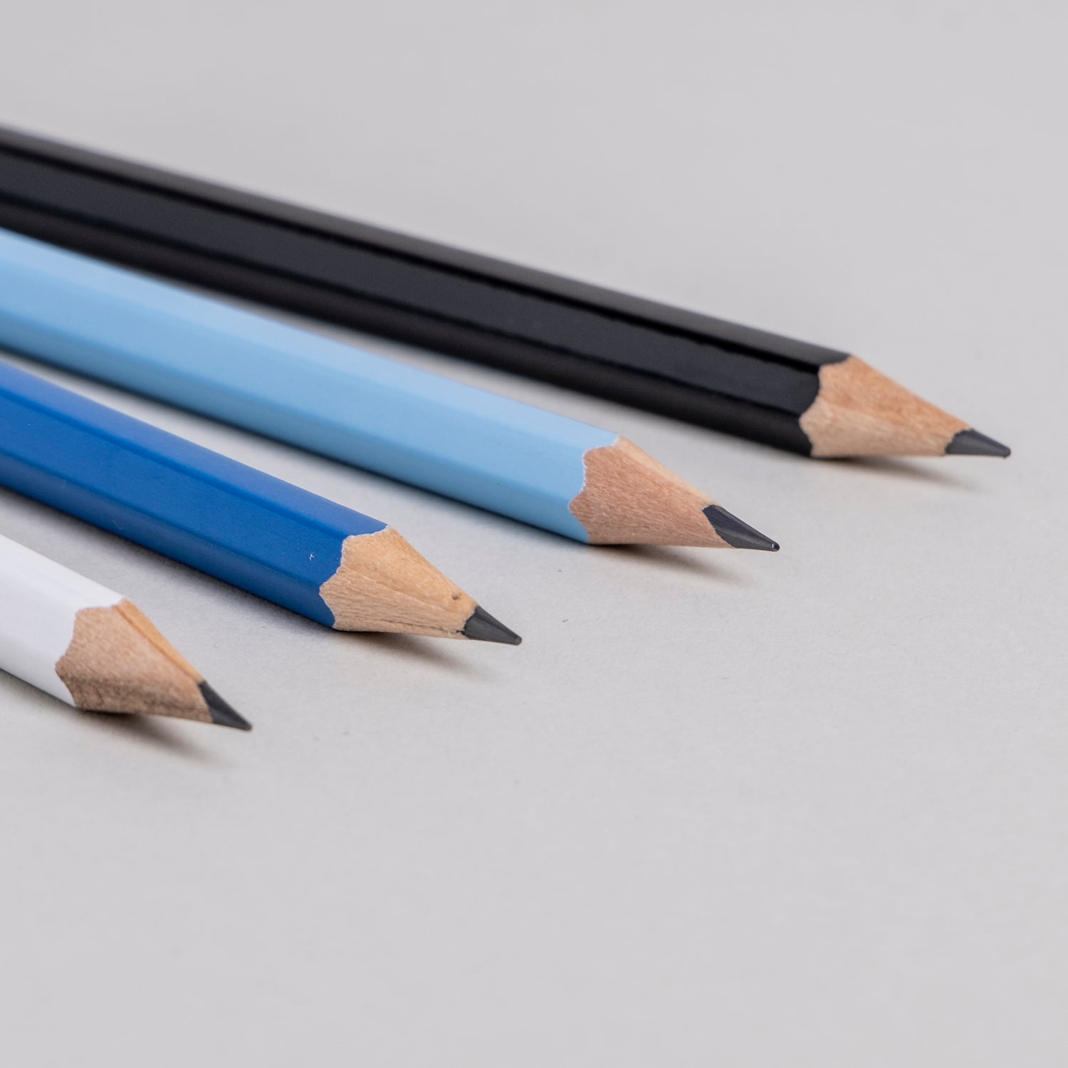 Bleistift Set blau 4er Set | Eulenschnitt 