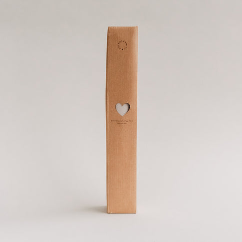 Schreibtischunterlage Herz beige | Eulenschnitt 