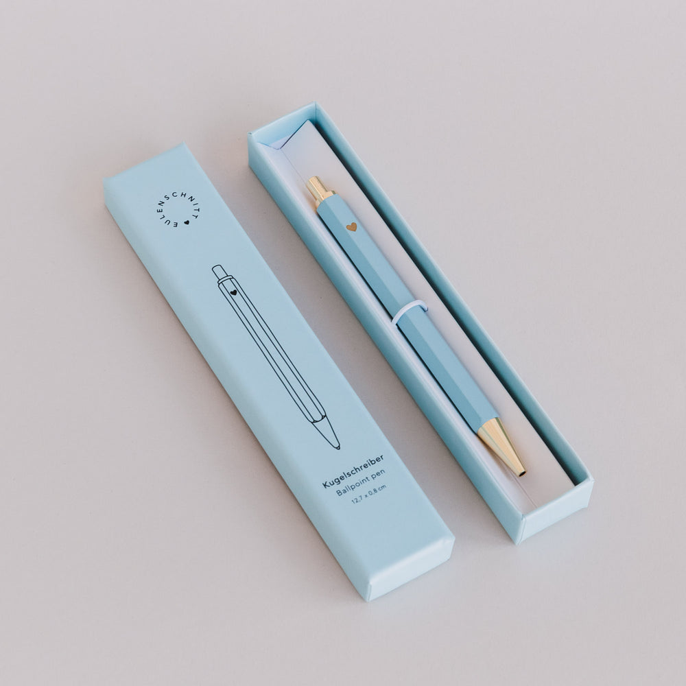 Kugelschreiber Blau | Eulenschnitt 