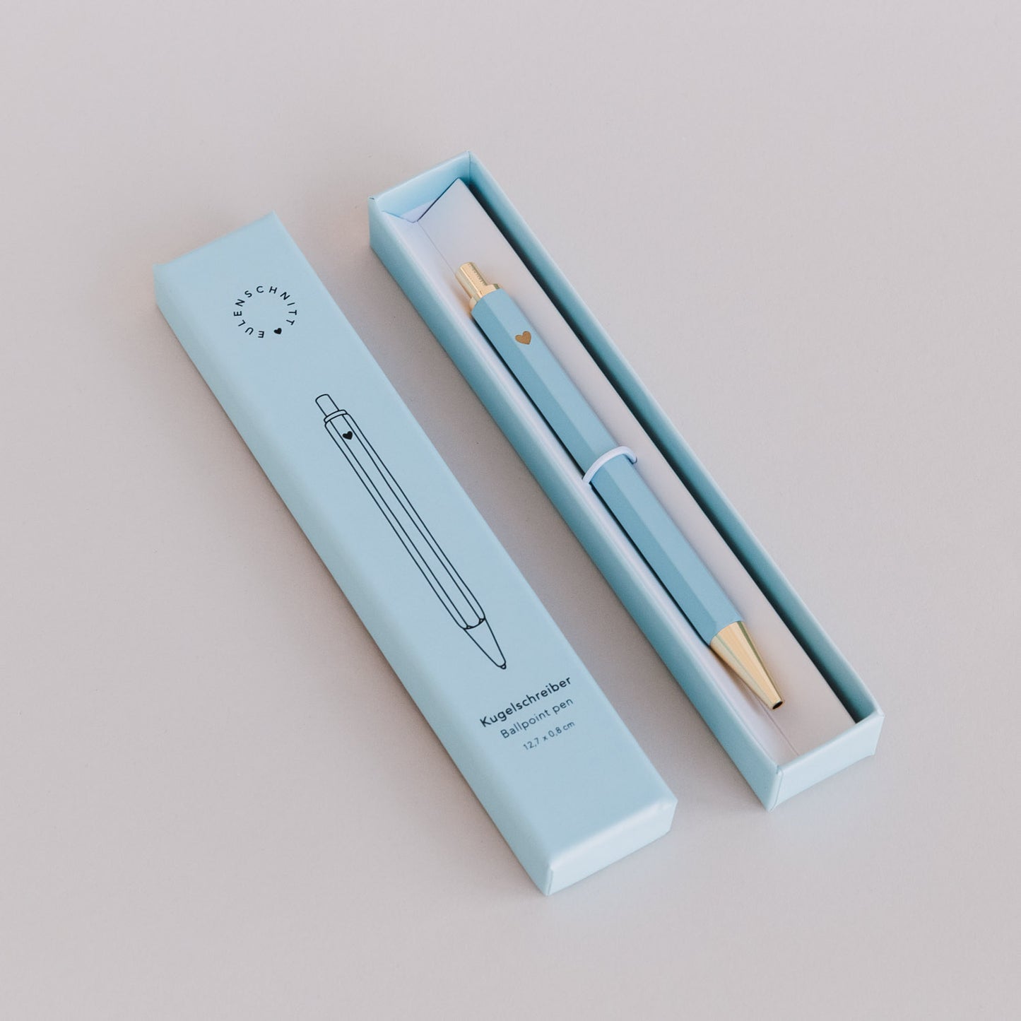 Kugelschreiber Blau | Eulenschnitt 