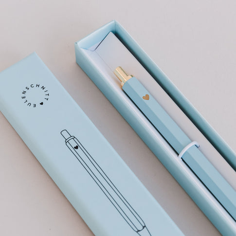 Kugelschreiber Blau | Eulenschnitt 