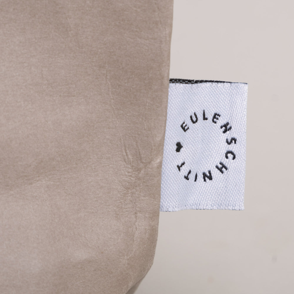 Kosmetiktasche Herz grau | Eulenschnitt 