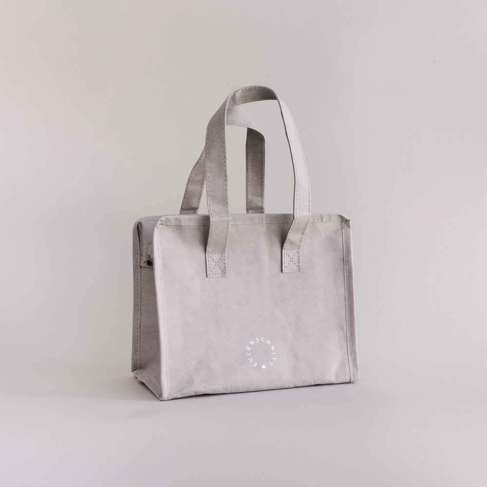 Kühltasche klein grau Herz | Eulenschnitt 