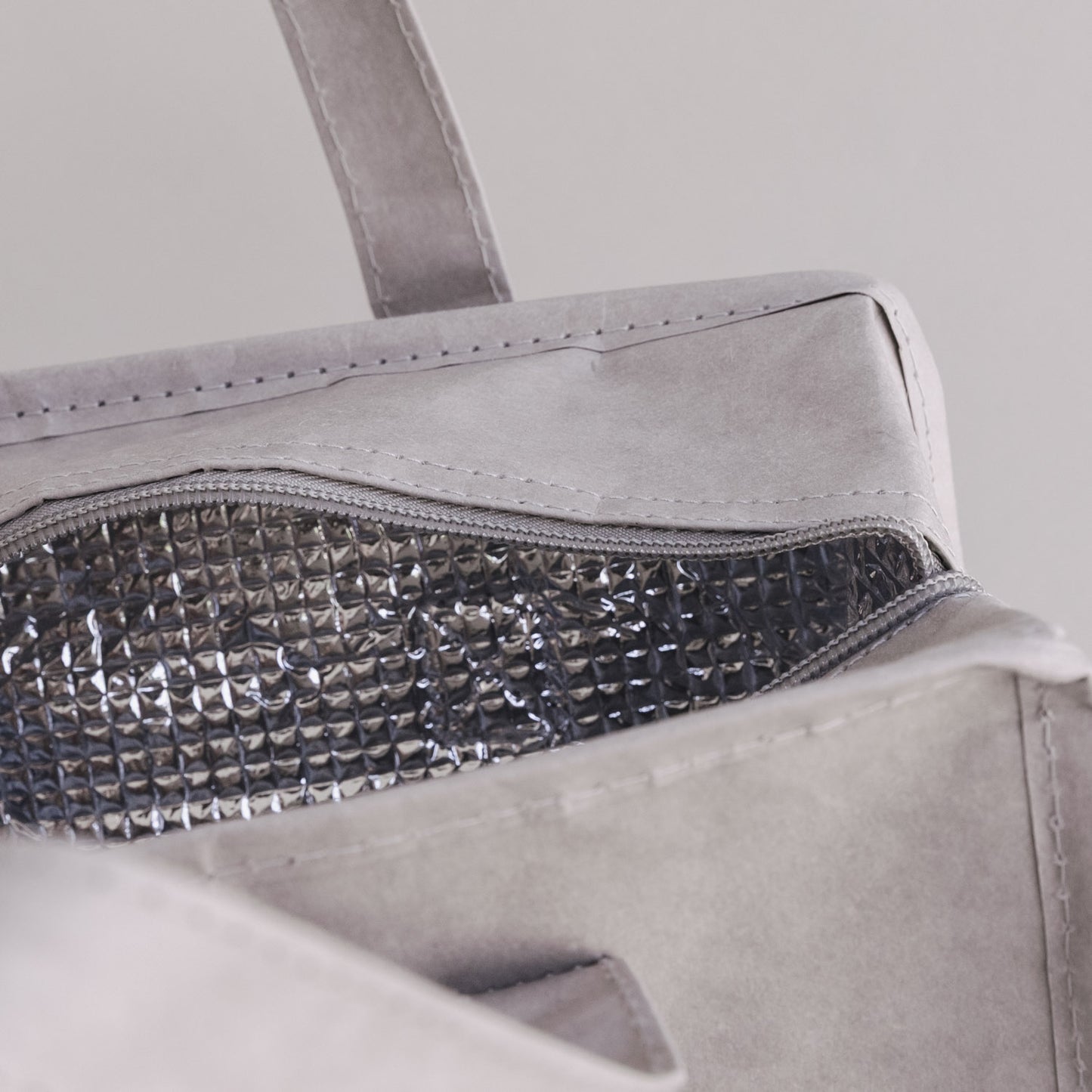 Kühltasche klein grau Herz | Eulenschnitt 