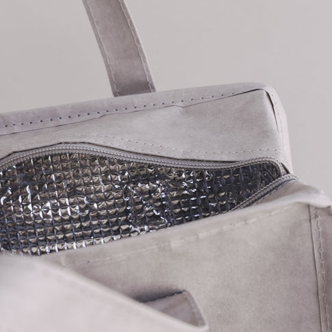 Kühltasche klein grau Herz | Eulenschnitt 