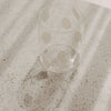 Transparentes Vorratsglas mit weißen Geistermotiven für herbstliche Halloween-Deko