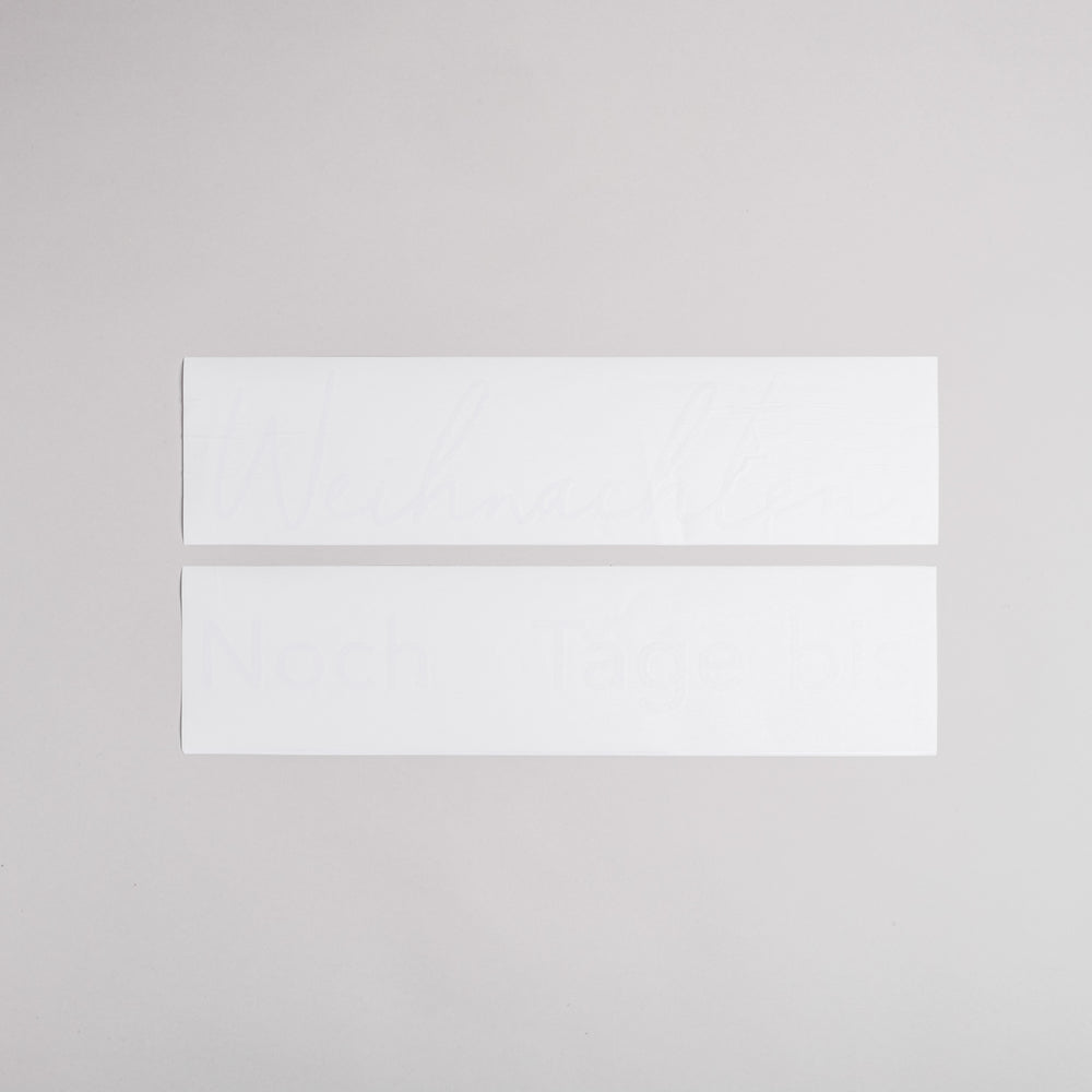 Sticker Countdown Weihnachten