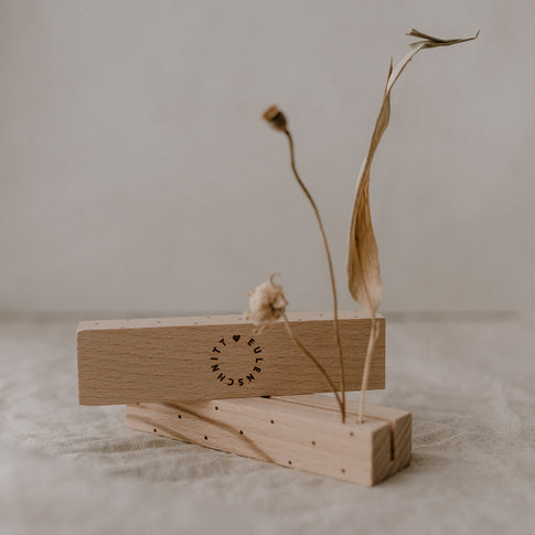 Karten- und Trockenblumenständer Punkte im 2er Set