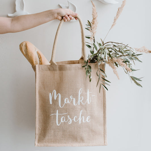 Jute Shopper Markttasche