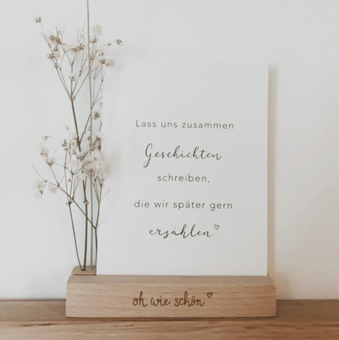 Ensemble 6 cartes postales "Buntes Leben"