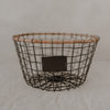 Drahtkorb rund 25cm | Eulenschnitt 