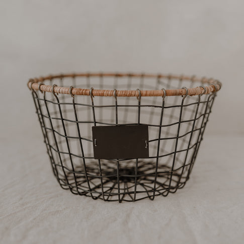 Drahtkorb rund 25cm | Eulenschnitt 
