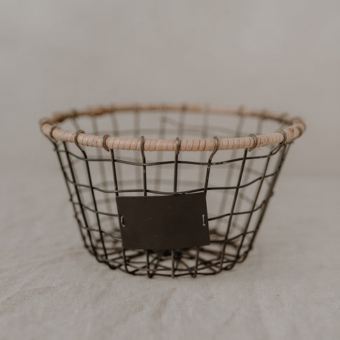 Drahtkorb rund 20cm | Eulenschnitt 