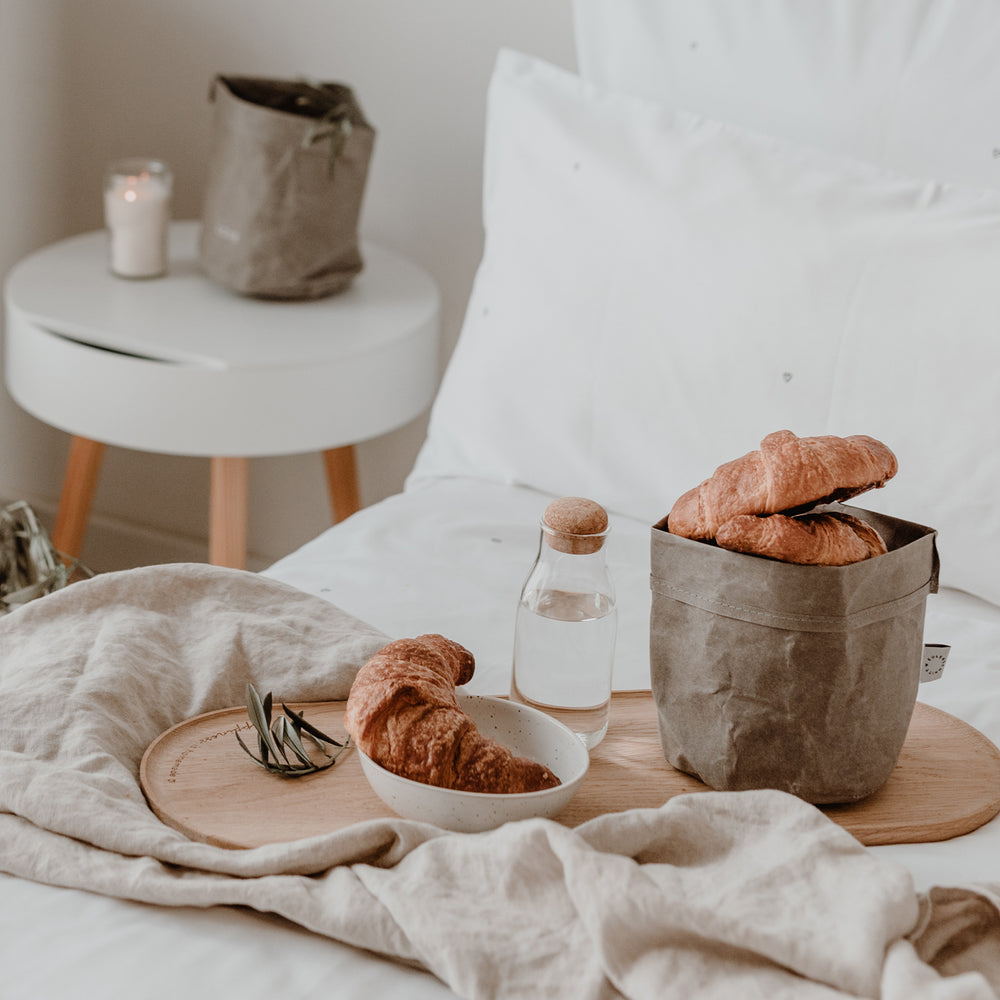 Paperbag 2er Set gris