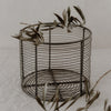 Drahtkorb rund 19cm | Eulenschnitt 