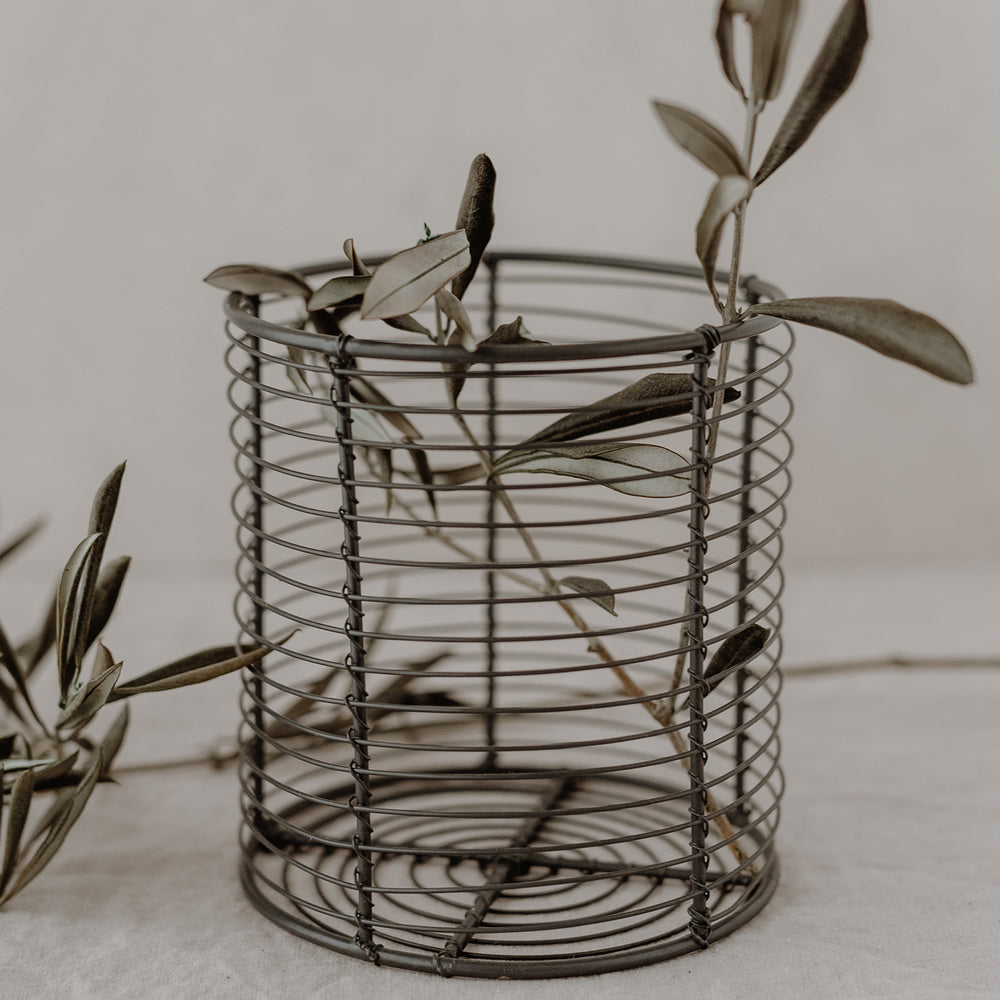 Drahtkorb rund 14cm | Eulenschnitt 