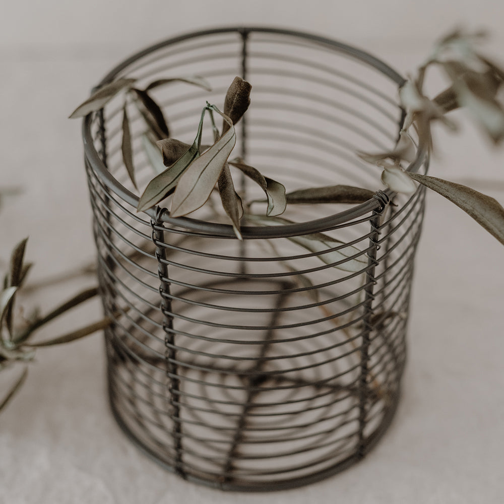 Drahtkorb rund 14cm | Eulenschnitt 