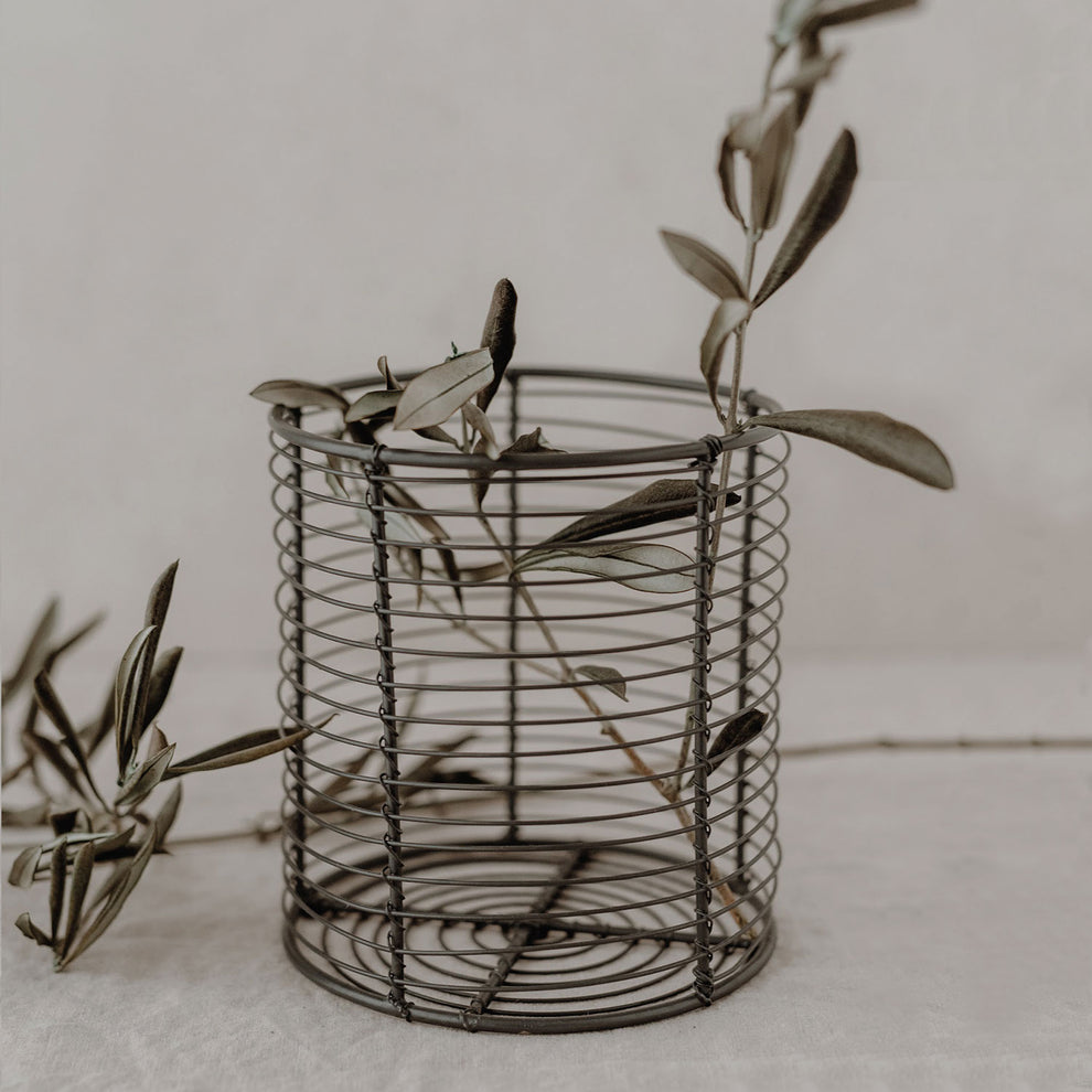 Drahtkorb rund 14cm | Eulenschnitt 