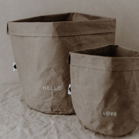 Paperbag 2er Set Hello Love
