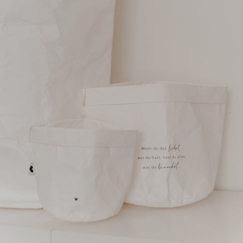 Ensemble de 2 sacs en papier Alles was du brauchst