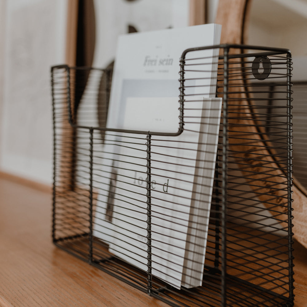 Drahthängekorb 35 x 25 cm | Eulenschnitt 