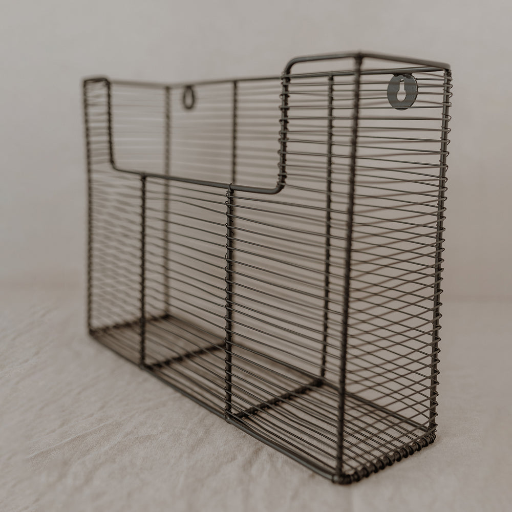 Drahthängekorb 35 x 25 cm | Eulenschnitt 