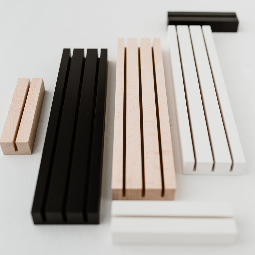 Support cartes postales noir 10